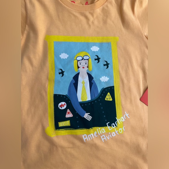 Piccolina x Target Amelia Earhart Short Sleeve Trailblazer Tee - Picture 2 of 5